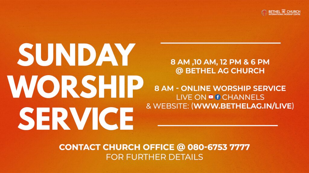 12pm Sunday Worship Experience! 